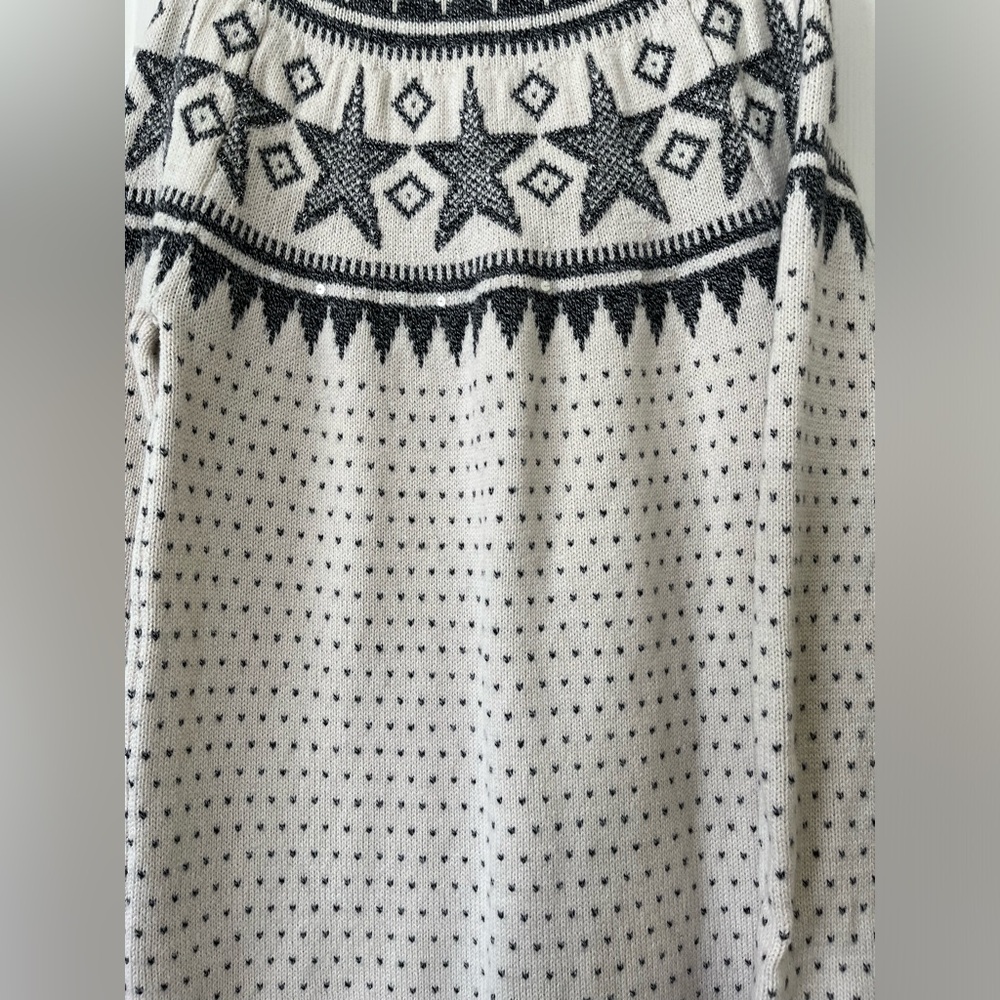 Gap XL sweater dress with grey design - Picture 8 of 8